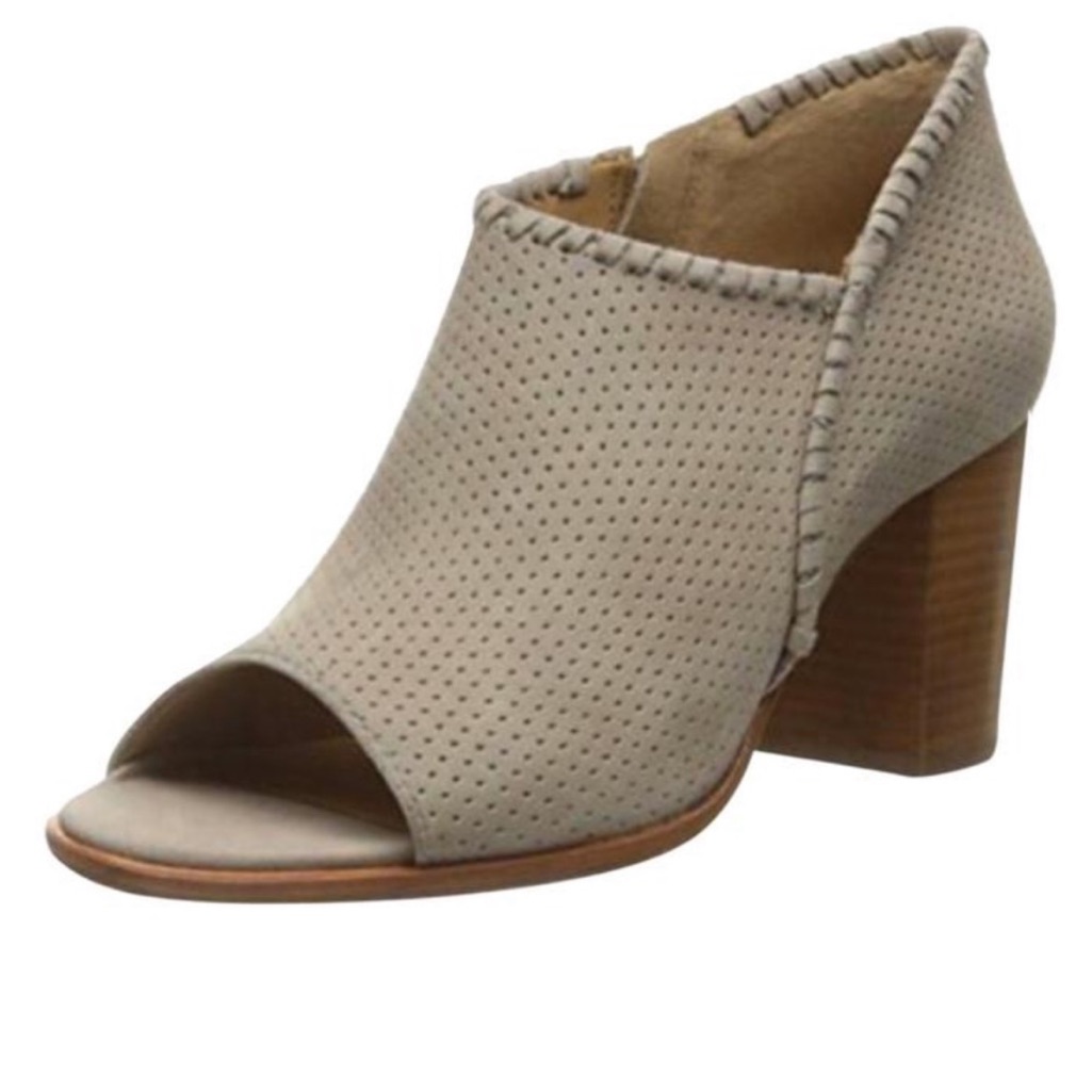 Jack Rogers Maya Leather Perforated Ankle Booties
